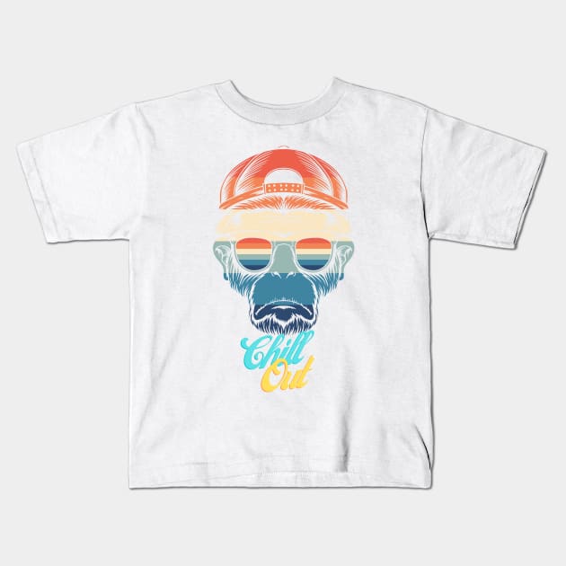 Chill Out Kids T-Shirt by MaxiVision